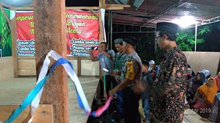 Peringatan Isro' Mi'roj dan Peresmian Poskamling RT 07 Brajan